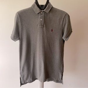 Polo Ralph Lauren charcoal grey polo